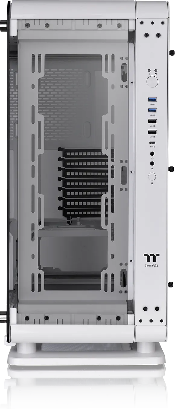 Boitier Moyen Tour ATX Thermaltake Core P6 TG avec panneaux vitrés (Blanc)