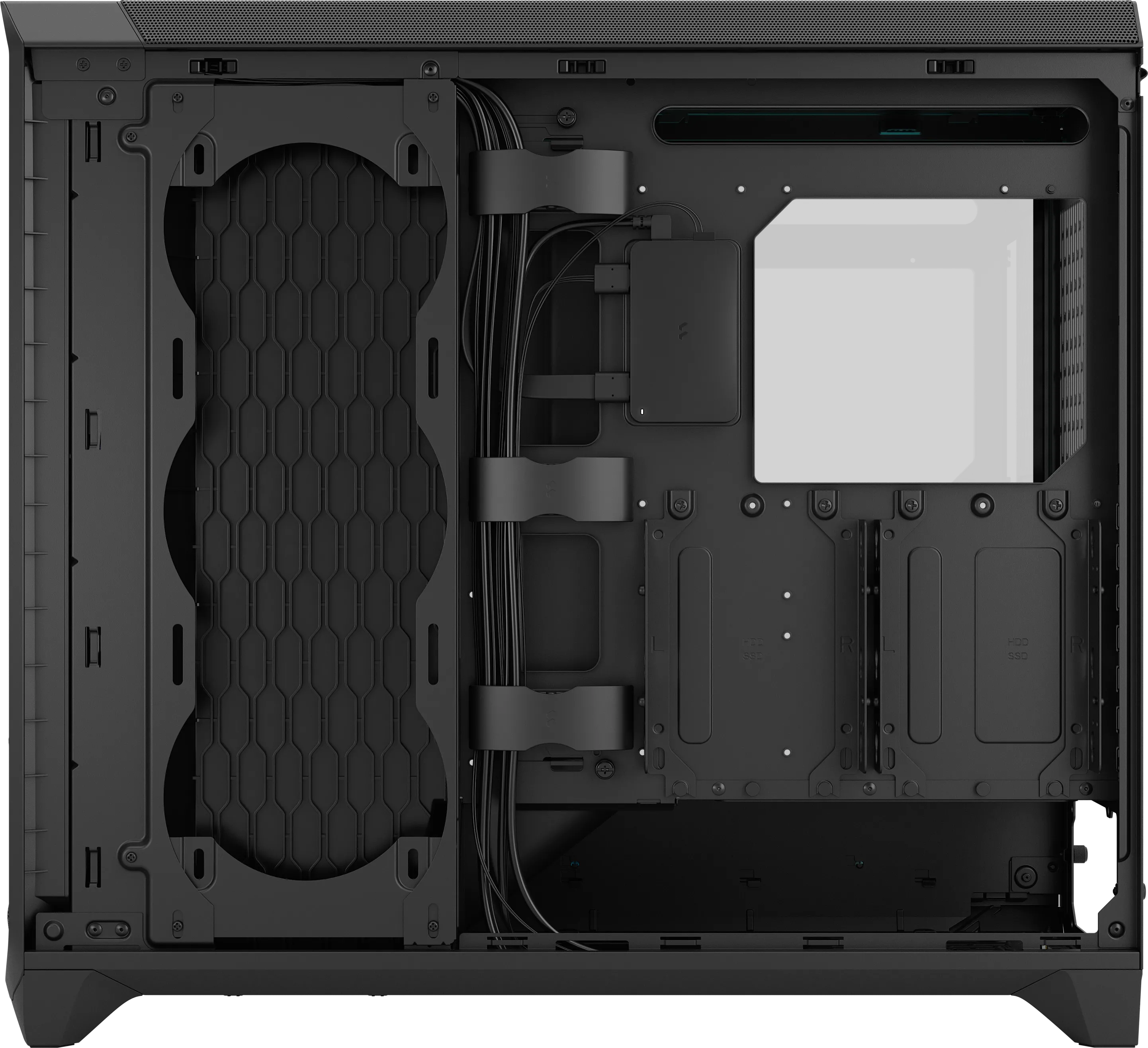 Boitier Grand Tour EE-ATX Fractal Design Meshify 3 XL avec panneau vitré (Noir)