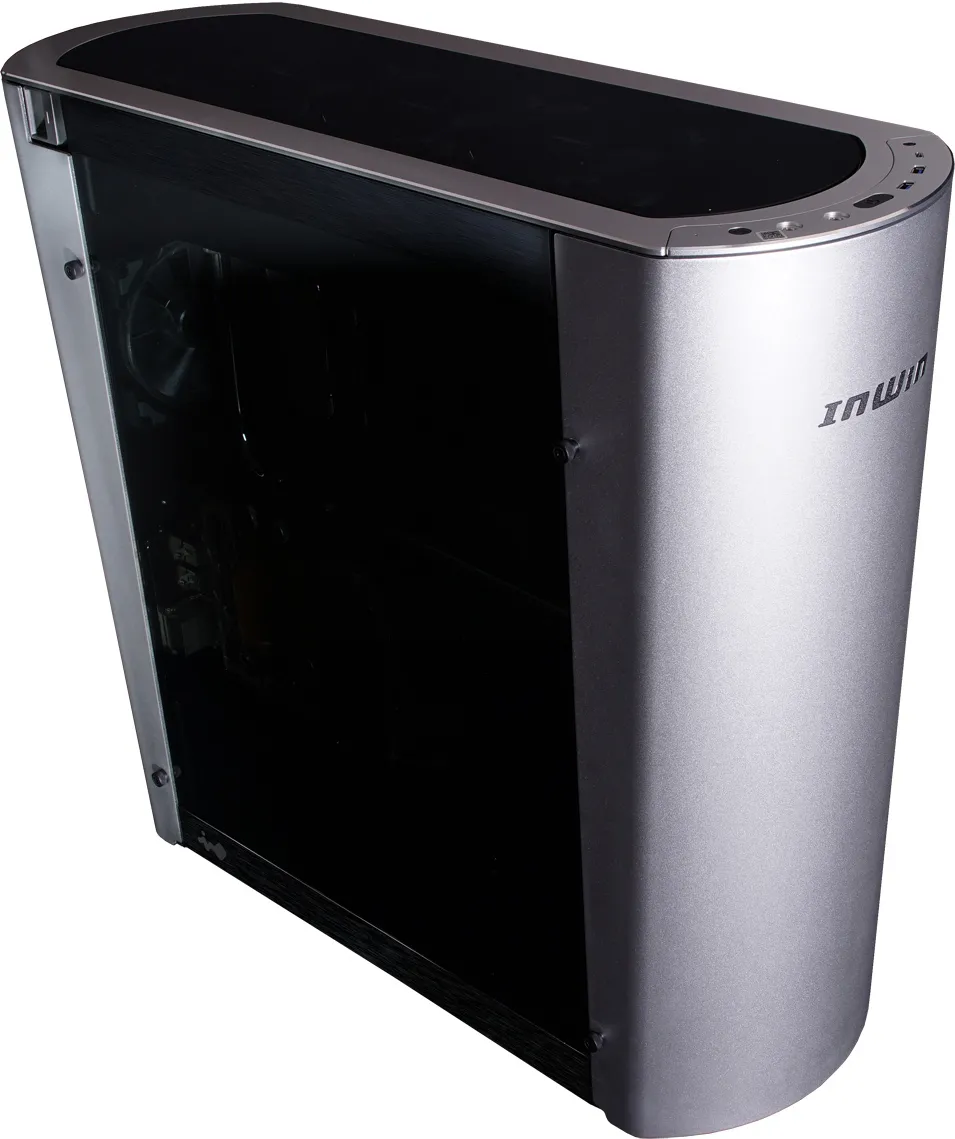 Boitier Grand Tour E-ATX InWin 915 RGB avec panneau vitré (Argent)
