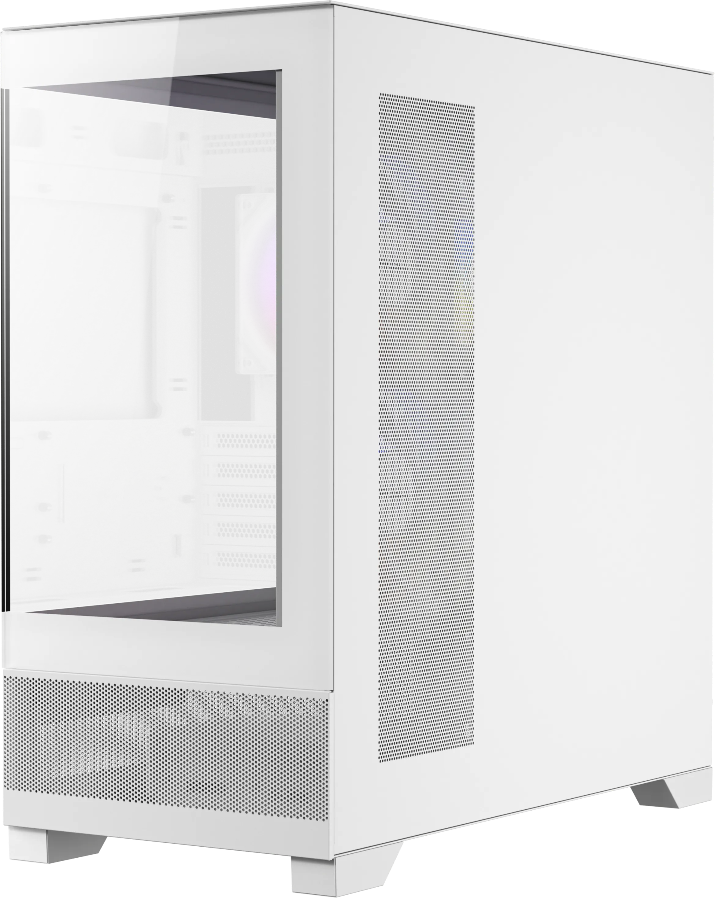 Boitier Mini Tour Micro-ATX Antec CX500M RGB avec panneaux vitrés (Blanc)
