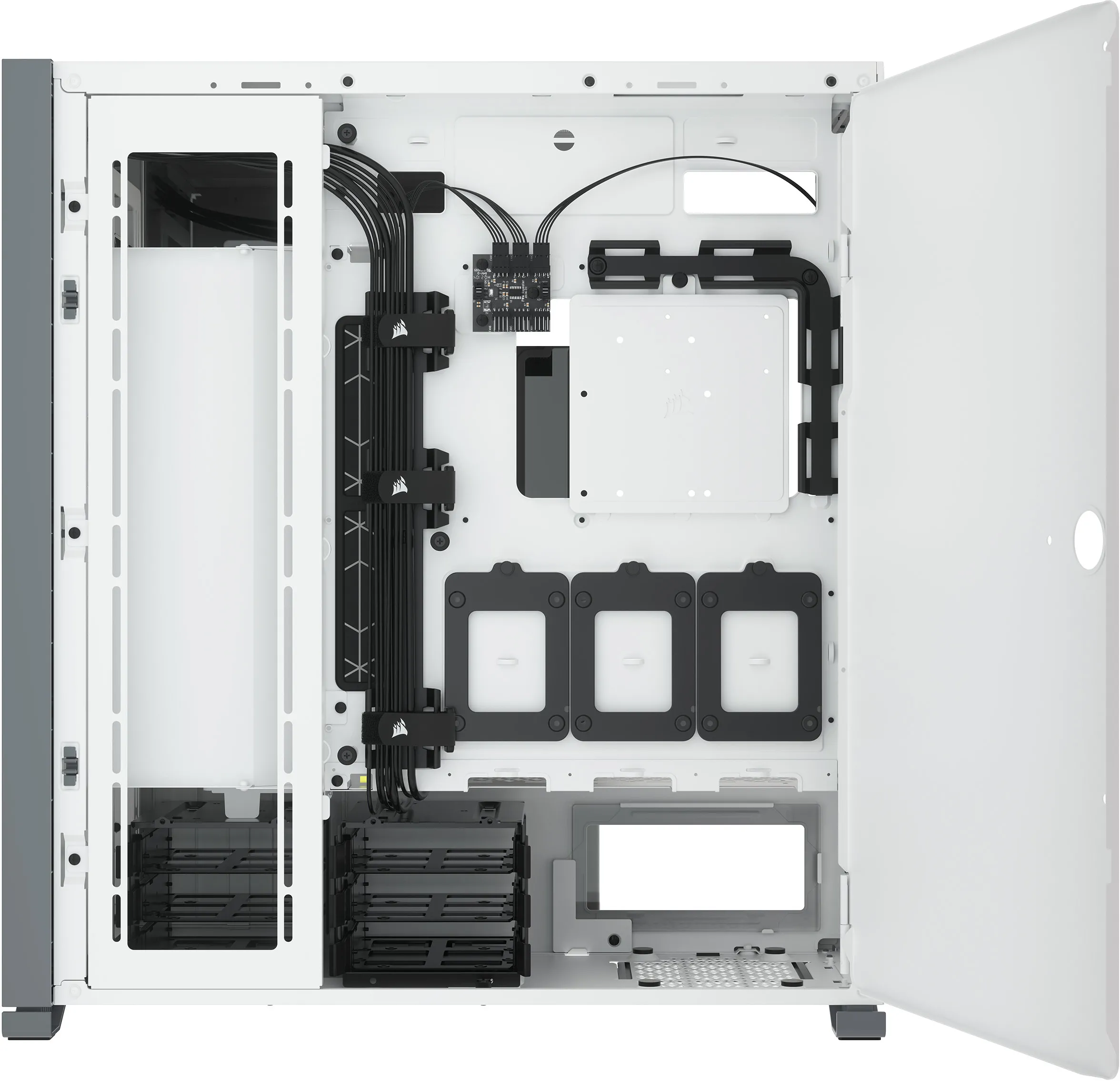 Boitier Grand Tour E-ATX Corsair 7000D Airflow avec panneaux vitrés (Blanc)