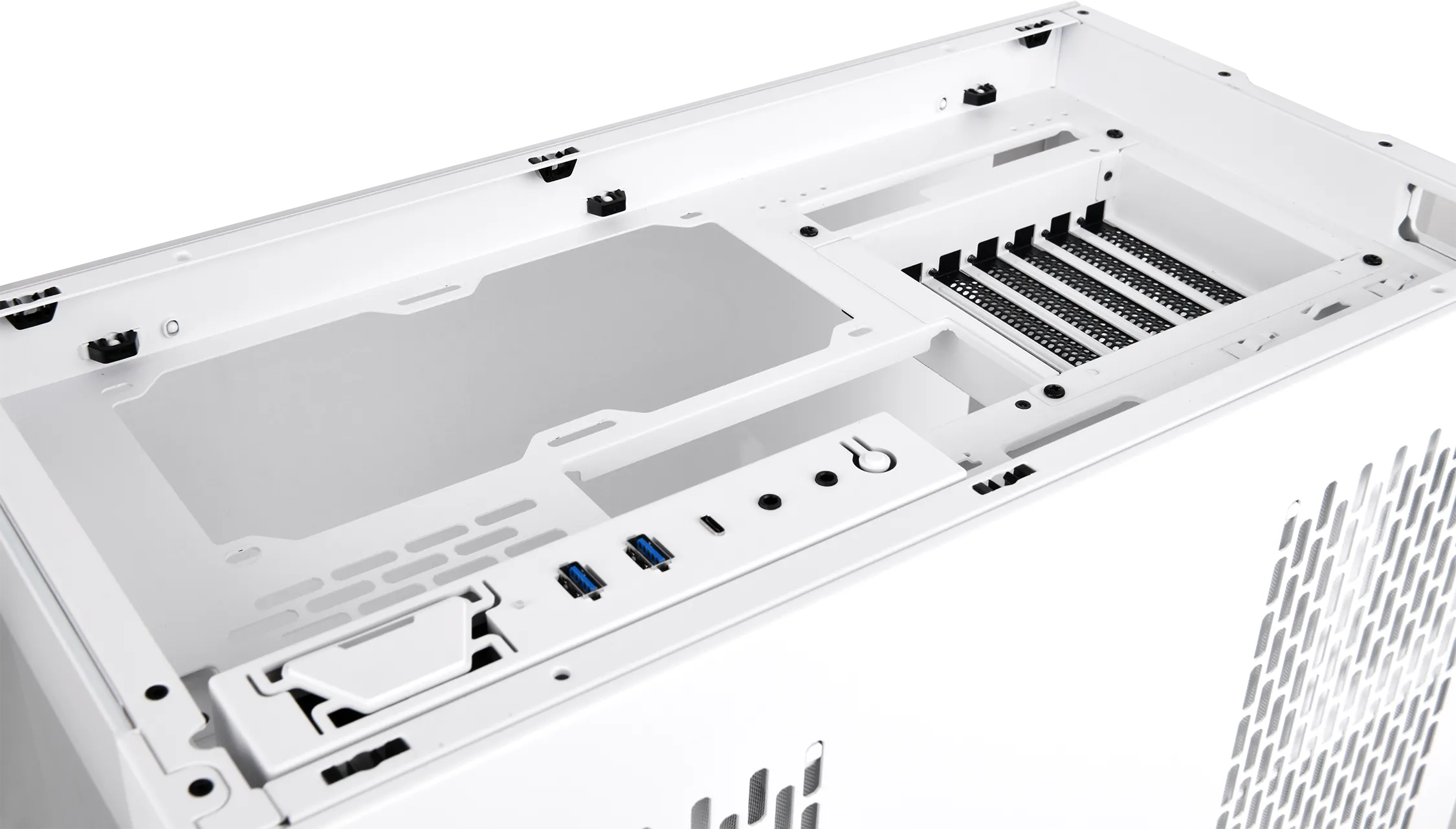 Boitier Moyen Tour E-ATX Thermaltake Centralized Thermal Efficiency E600 MX avec panneaux vitrés (Blanc)