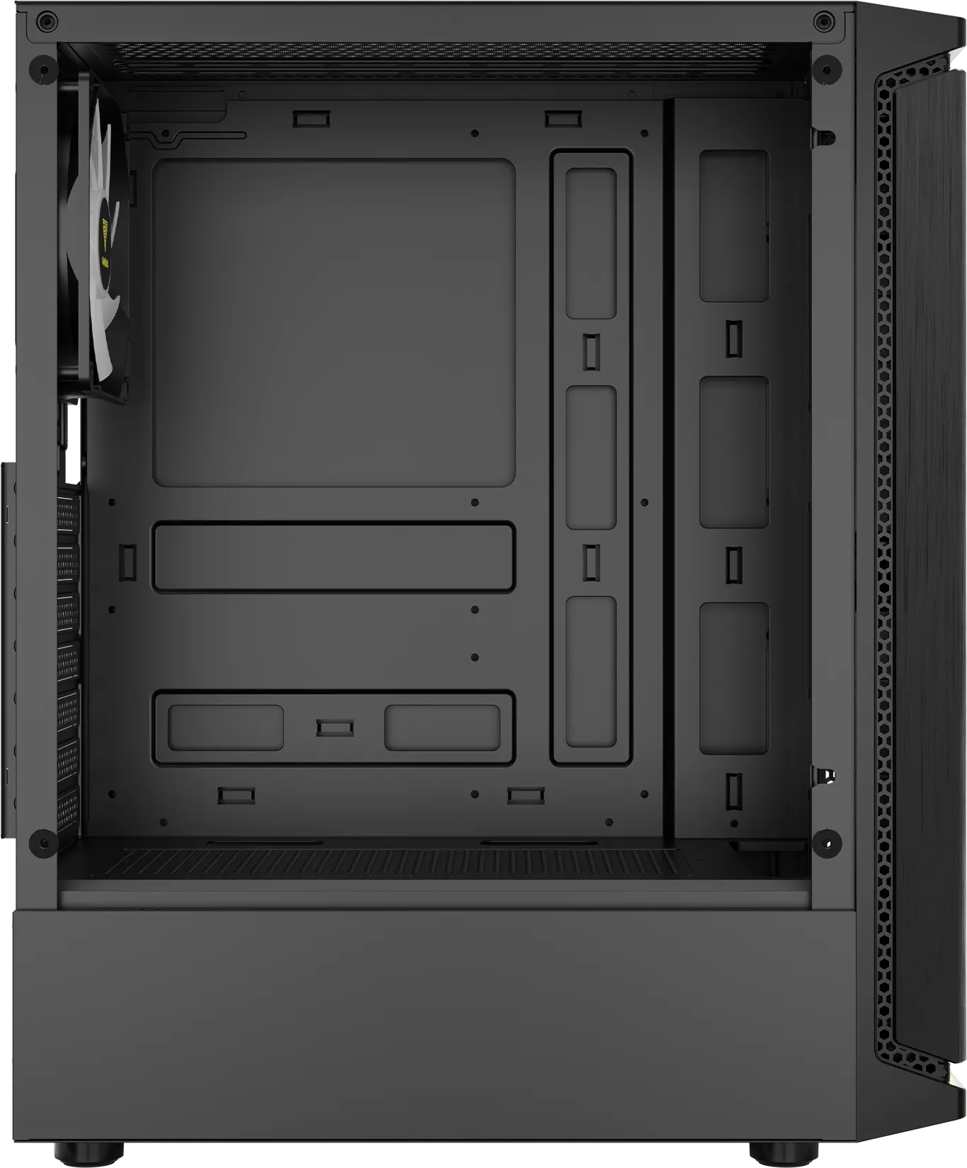 Boitier Moyen Tour ATX Gamdias Aura GC8 RGB avec panneau vitré (Noir)