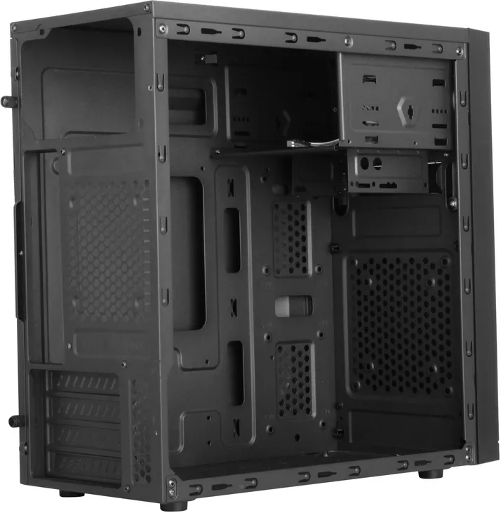 Boitier Tour Micro ATX MaxInPower Black Dandy BM1082 + Alimentation 480W (Noir)