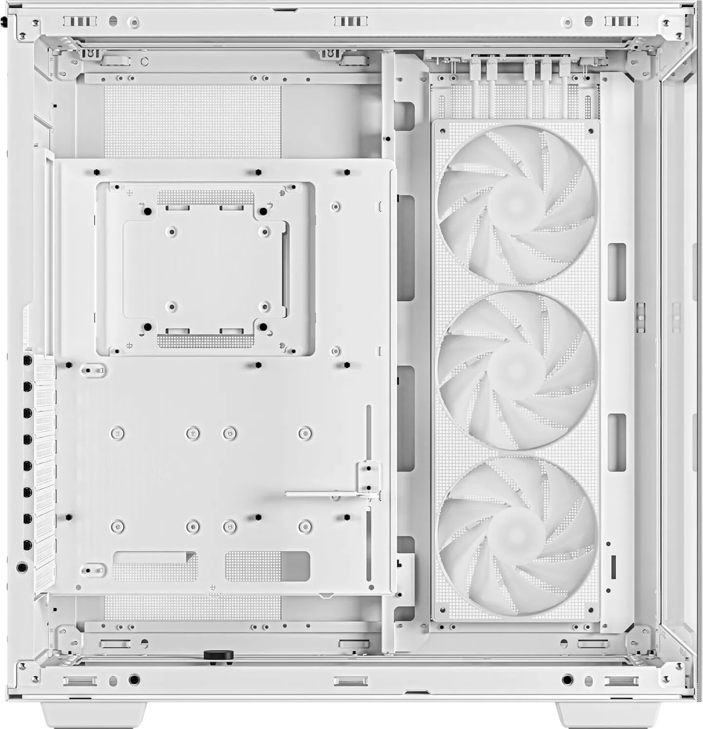 Boitier Moyen Tour ATX DeepCool CH780 RGB avec panneaux vitrés (Blanc)
