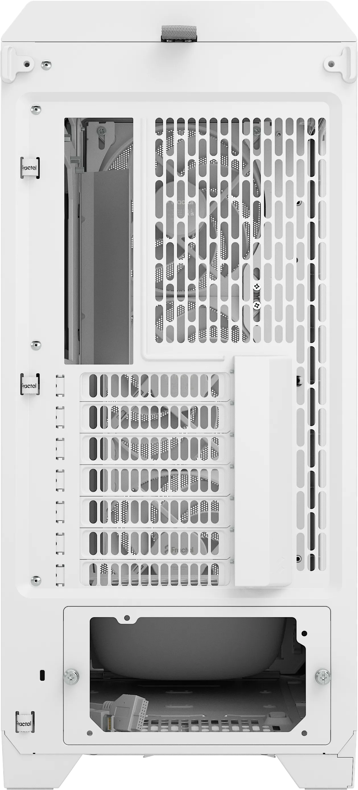 Boitier Moyen Tour ATX Fractal Design Meshify 3 avec panneau vitré (Blanc)