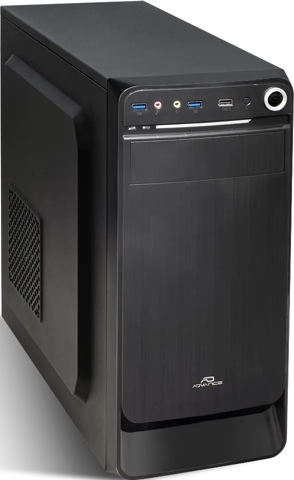 Boitier Moyen Tour ATX Advance Origin (Noir) avec alimentation 350W