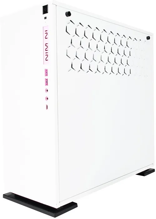 Boitier Moyen Tour ATX InWin 303C RGB avec panneau vitré (Blanc)