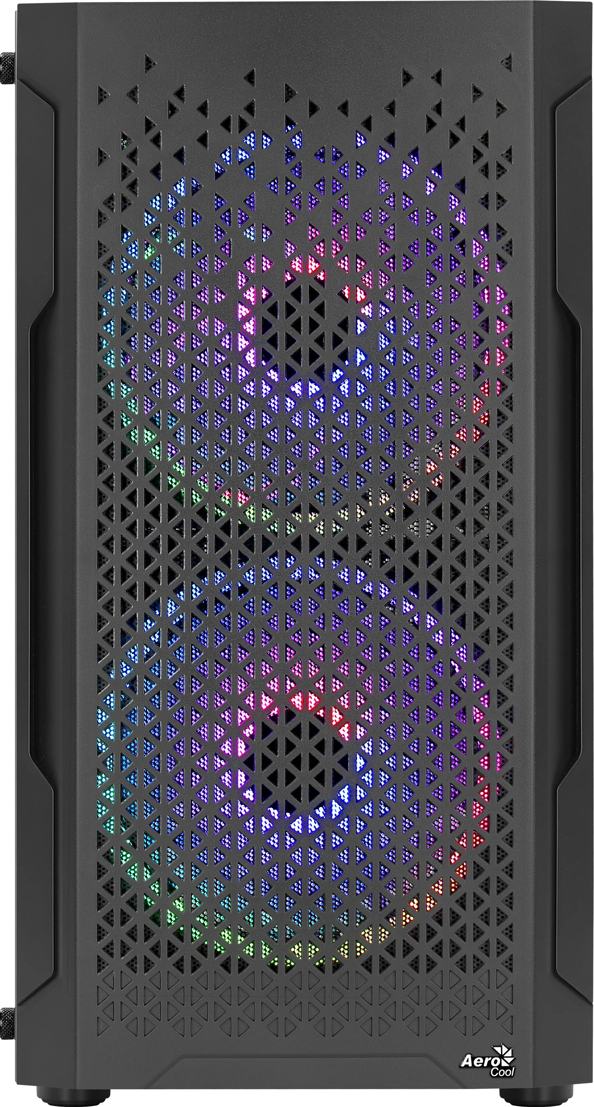 Boitier Mini Tour Micro ATX AeroCool Trinity Mini RGB avec panneau vitré (Noir)