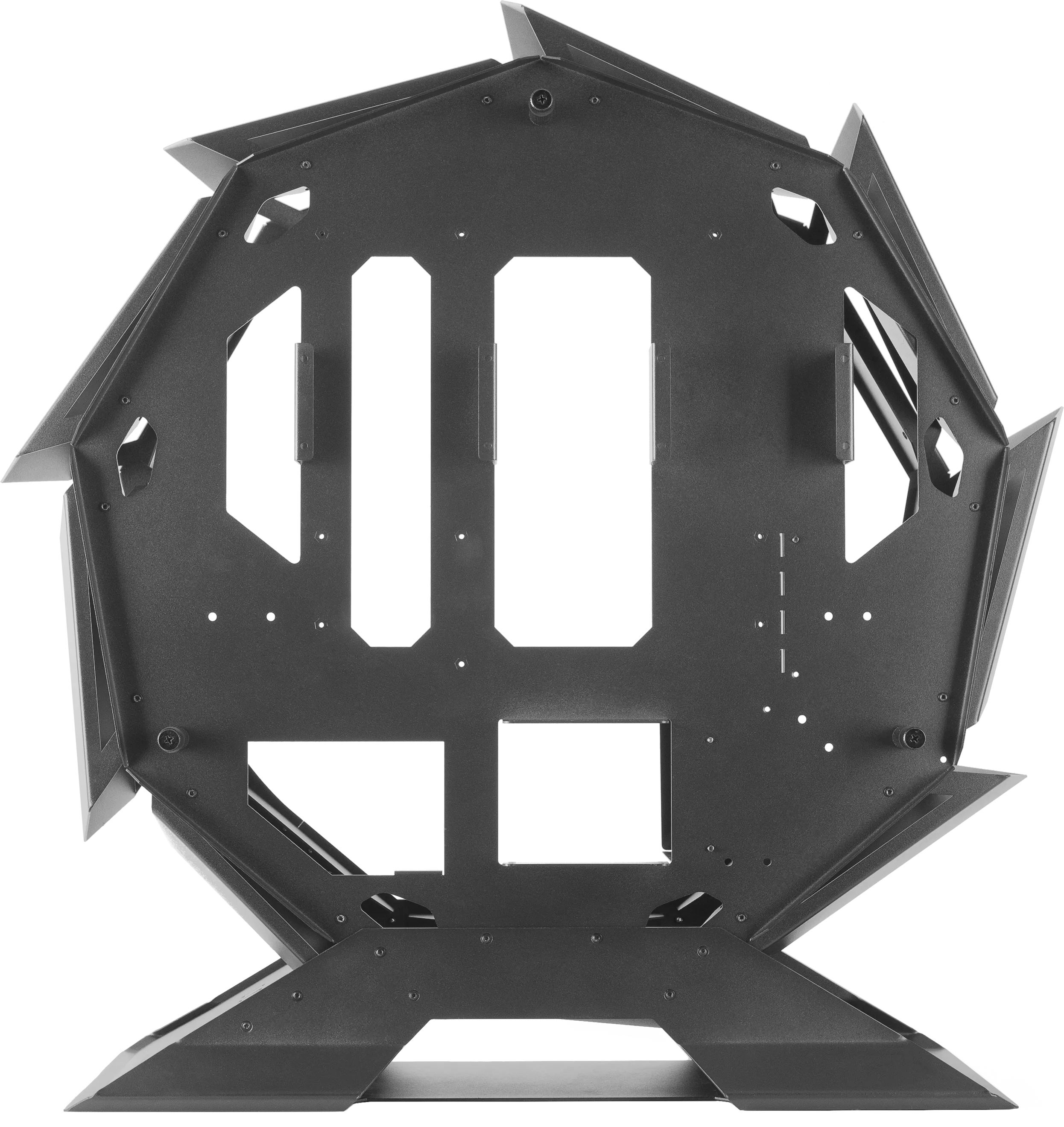 Boitier Mini Tour Micro ATX Mars Gaming MC-Orb avec panneaux vitrés (Noir)