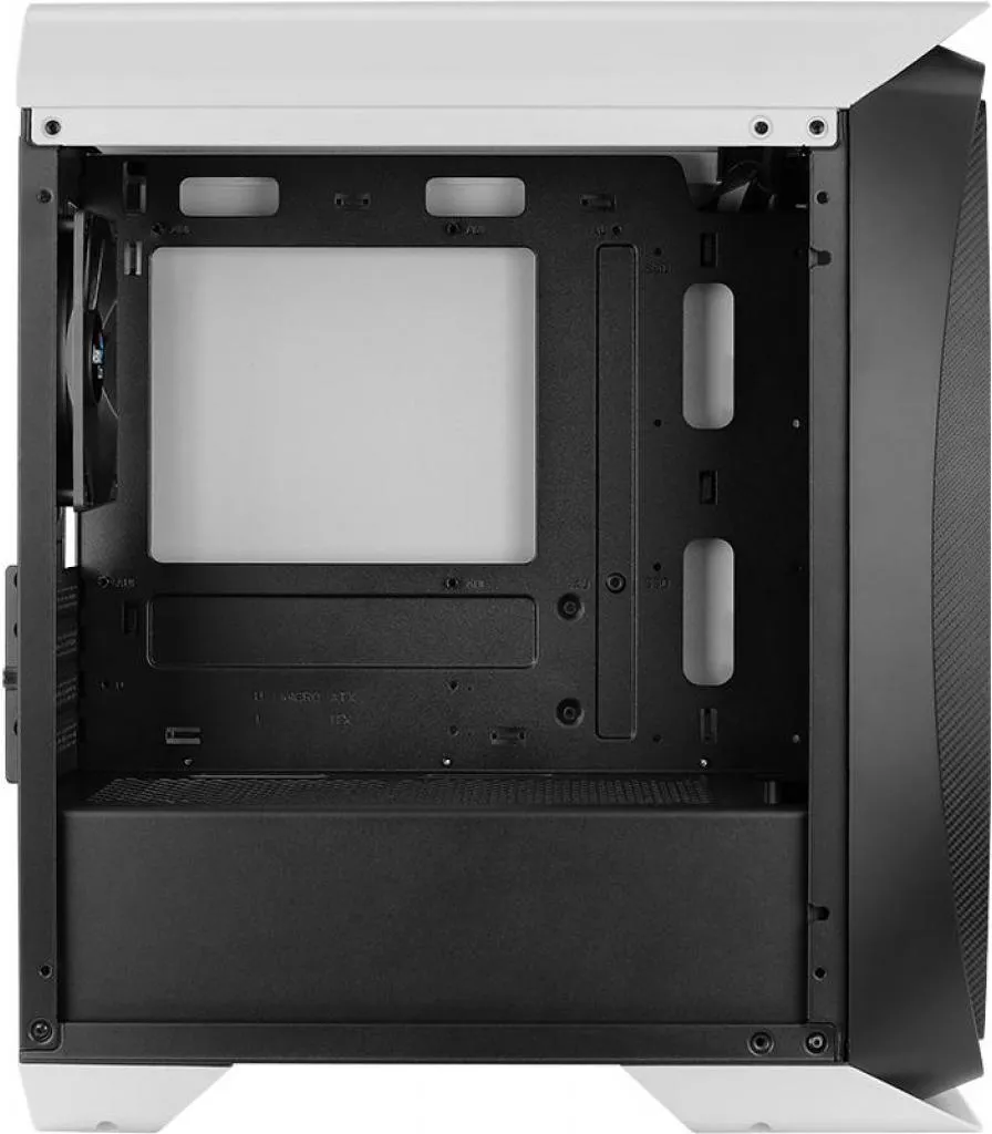 Boitier Mini Tour Micro ATX AeroCool Aero One Mini avec panneau vitré (Blanc)