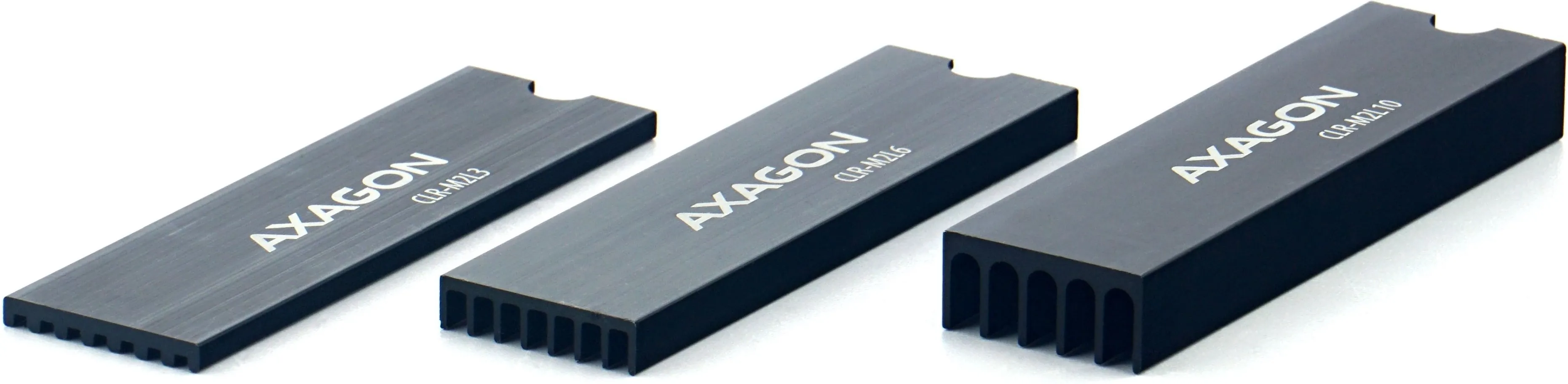 Dissipateur thermique pour SSD M.2 2280 Axagon CLR-M2L6 (Noir)