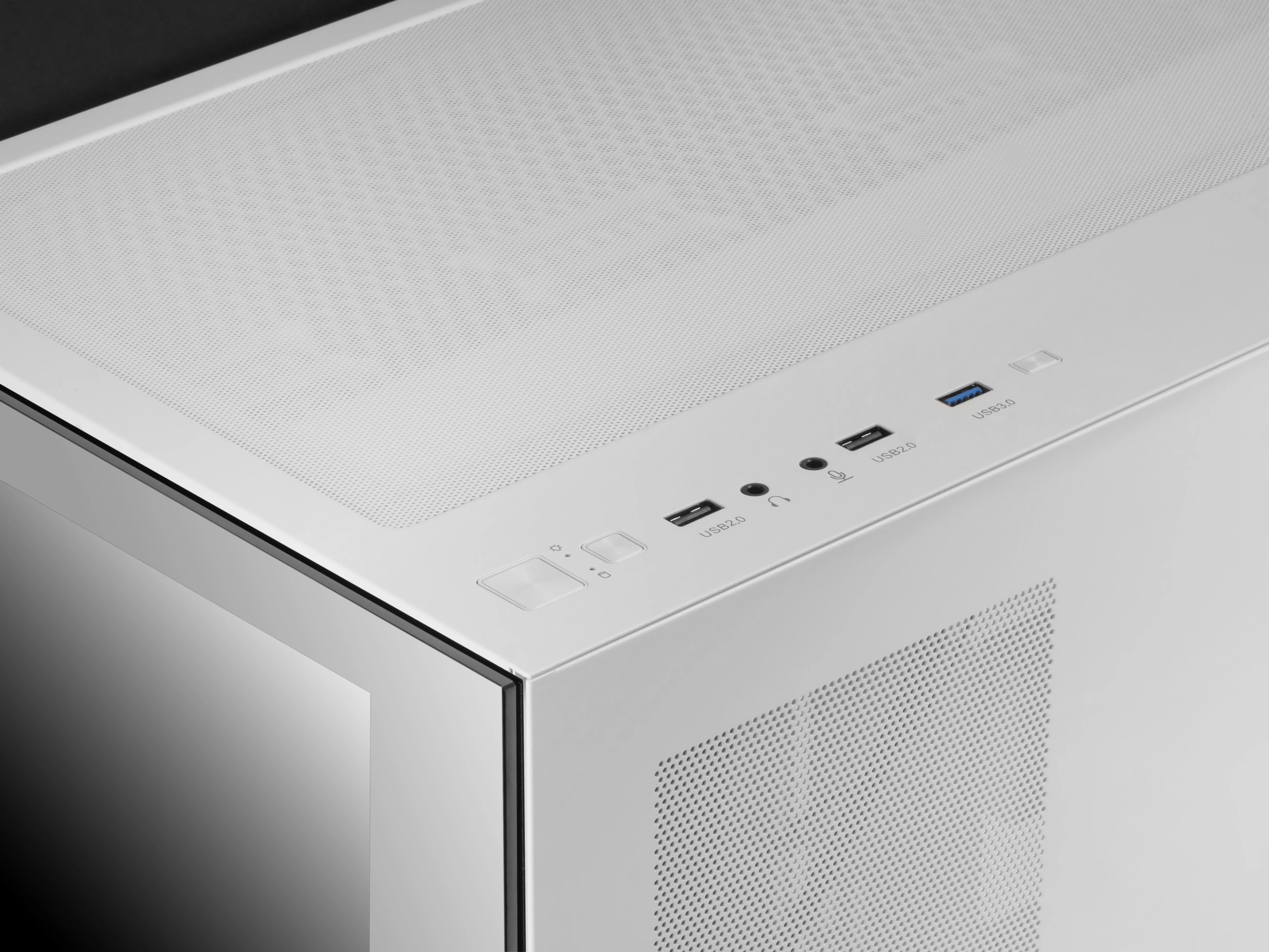 Boitier Grand Tour E-ATX Mars Gaming MCV4 avec panneaux vitrés (Blanc)