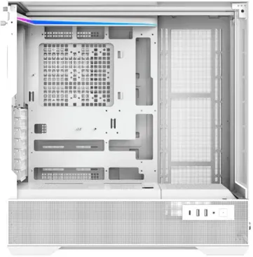 Boitier Moyen Tour ATX Xigmatek Vision RGB avec panneaux vitrés (Blanc)