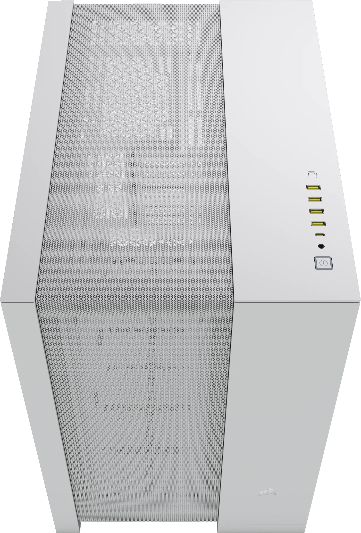 Boitier Moyen Tour E-ATX Corsair 6500D Airflow RGB avec panneau vitré (Blanc)