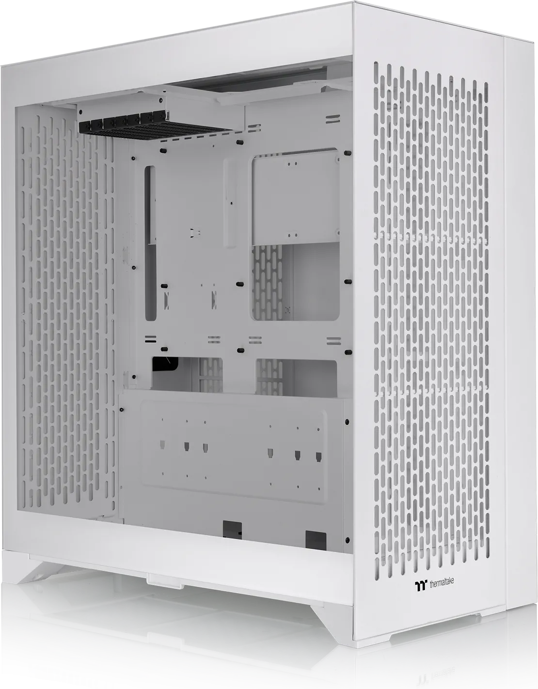 Boitier Moyen Tour E-ATX Thermaltake Centralized Thermal Efficiency E600 MX avec panneaux vitrés (Blanc)