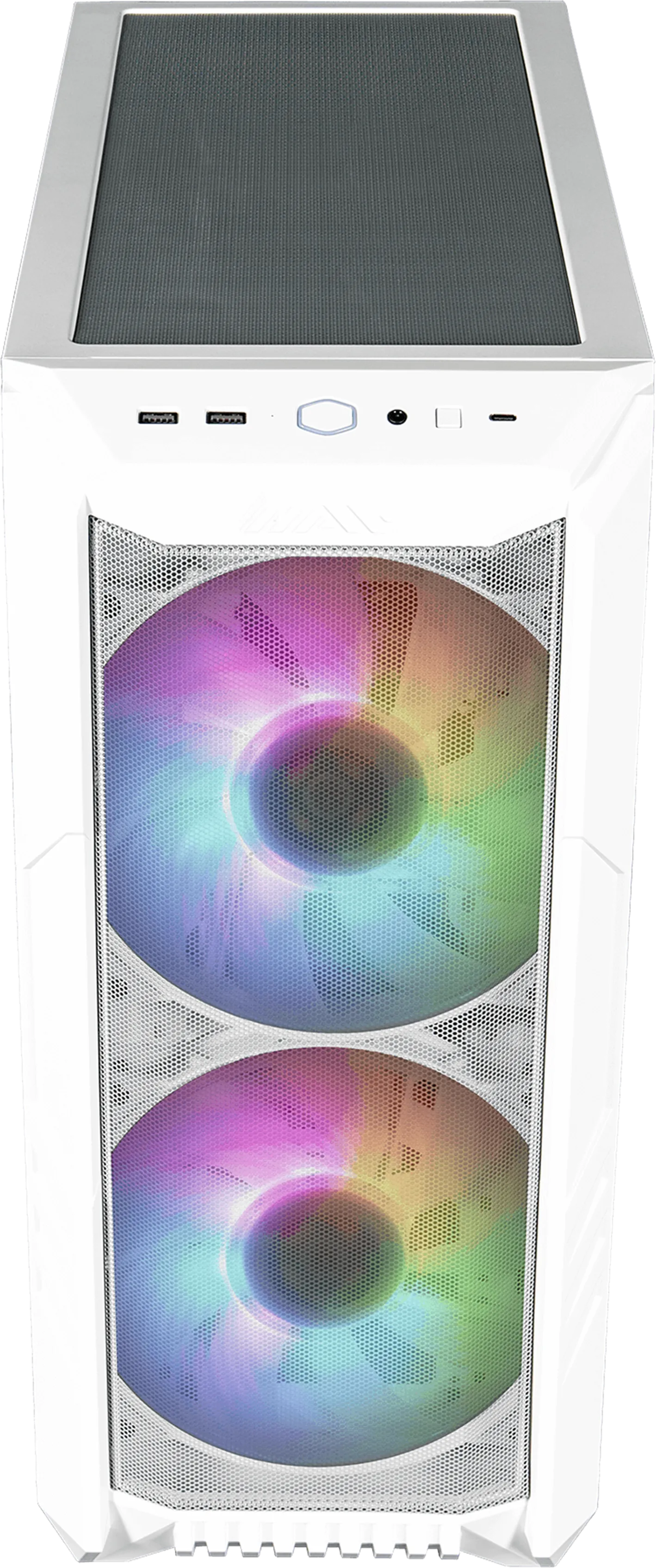 Boitier Moyen Tour ATX Cooler Master Haf 500 RGB avec panneau vitré (Blanc)