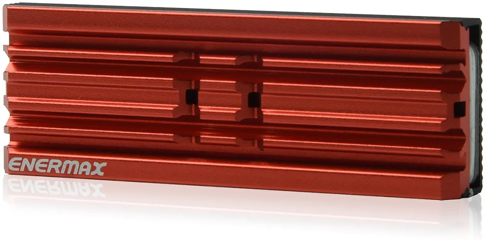 Dissipateur thermique pour SSD M.2 2280 Enermax ESC001 (Rouge)
