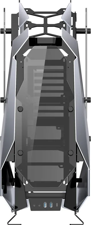 Boitier Grand Tour E-ATX Jonsbo Mod5 RGB avec panneaux vitrés (Gris)