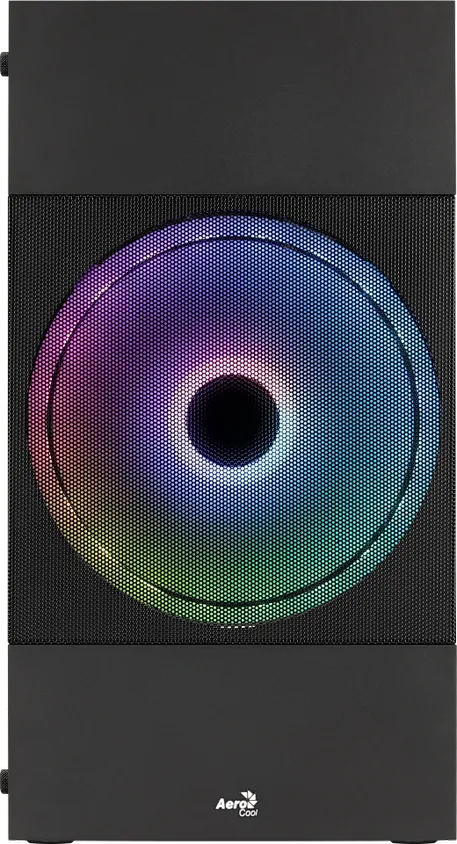 Boitier Cube Micro ATX AeroCool Atomic Lite RGB avec panneau vitré (Noir) 