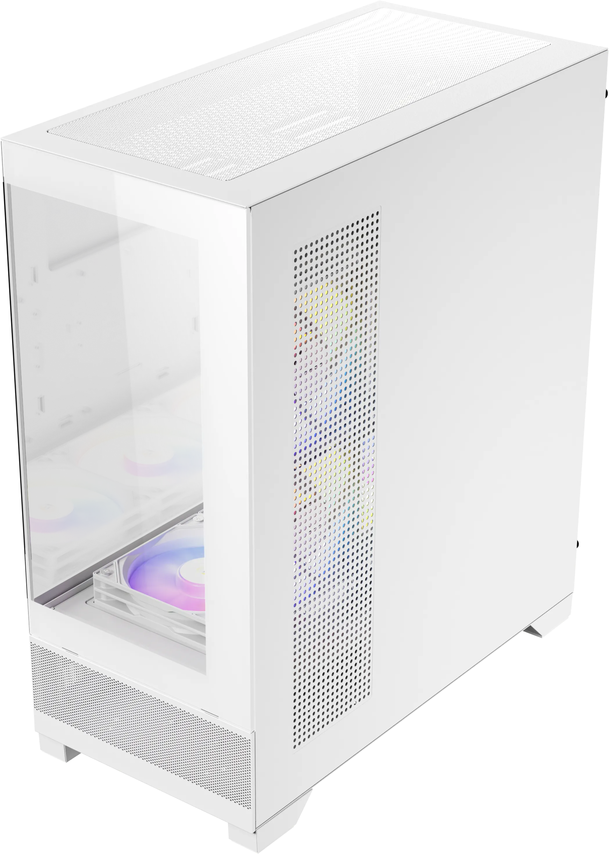 Boitier Moyen Tour ATX Antec CX700 Elite RGB avec panneaux vitrés (Blanc)