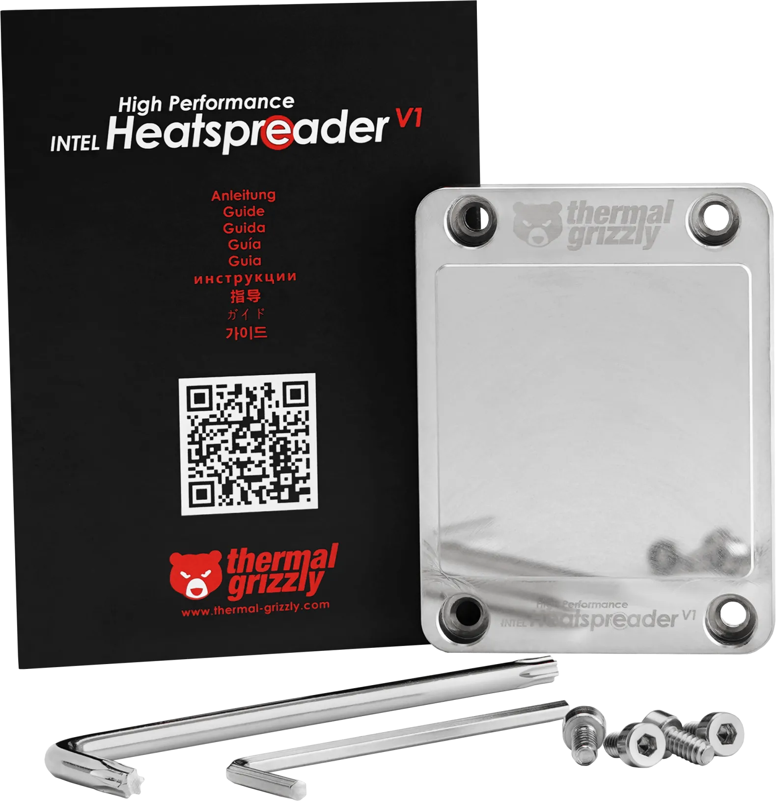 Dissipateur thermique Thermal Grizzly Intel High Performance Heatspreader V1