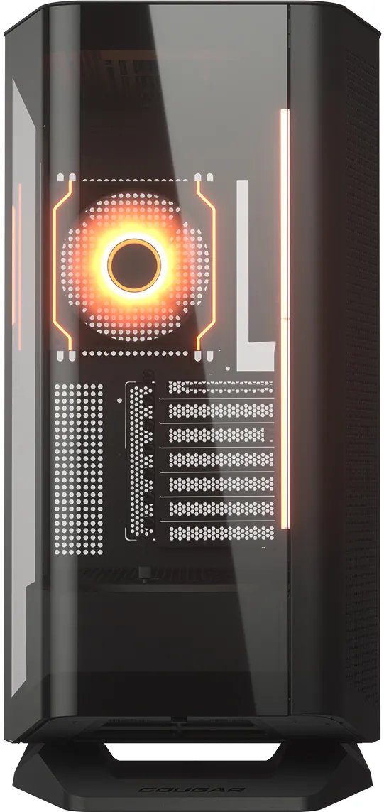 Boitier Moyen Tour E-ATX Cougar FV270 RGB avec panneaux vitrés (Noir)