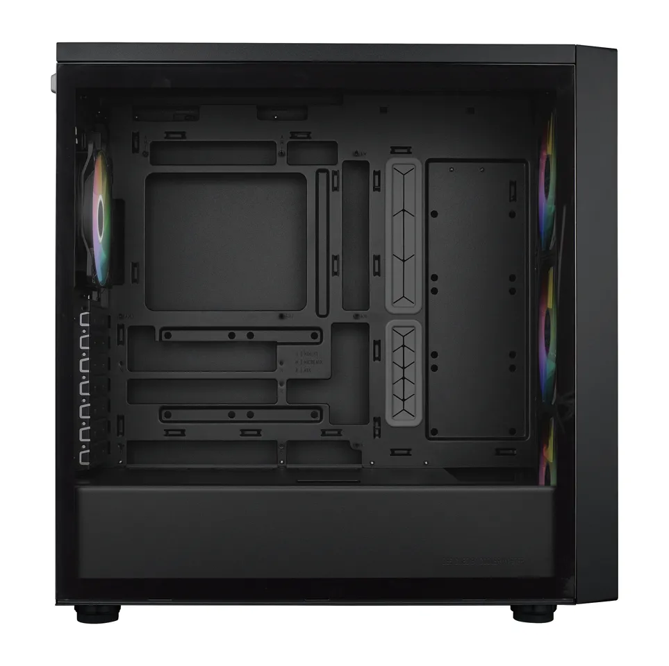 Boitier Moyen Tour ATX Cooler Master MasterBox 600 RGB avec panneau vitré (Noir)