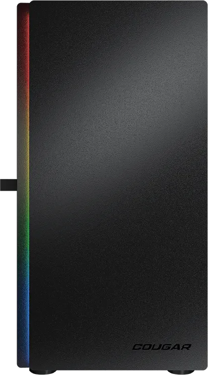 Boitier Mini Tour Micro ATX Cougar Purity RGB avec panneau vitré (Noir)