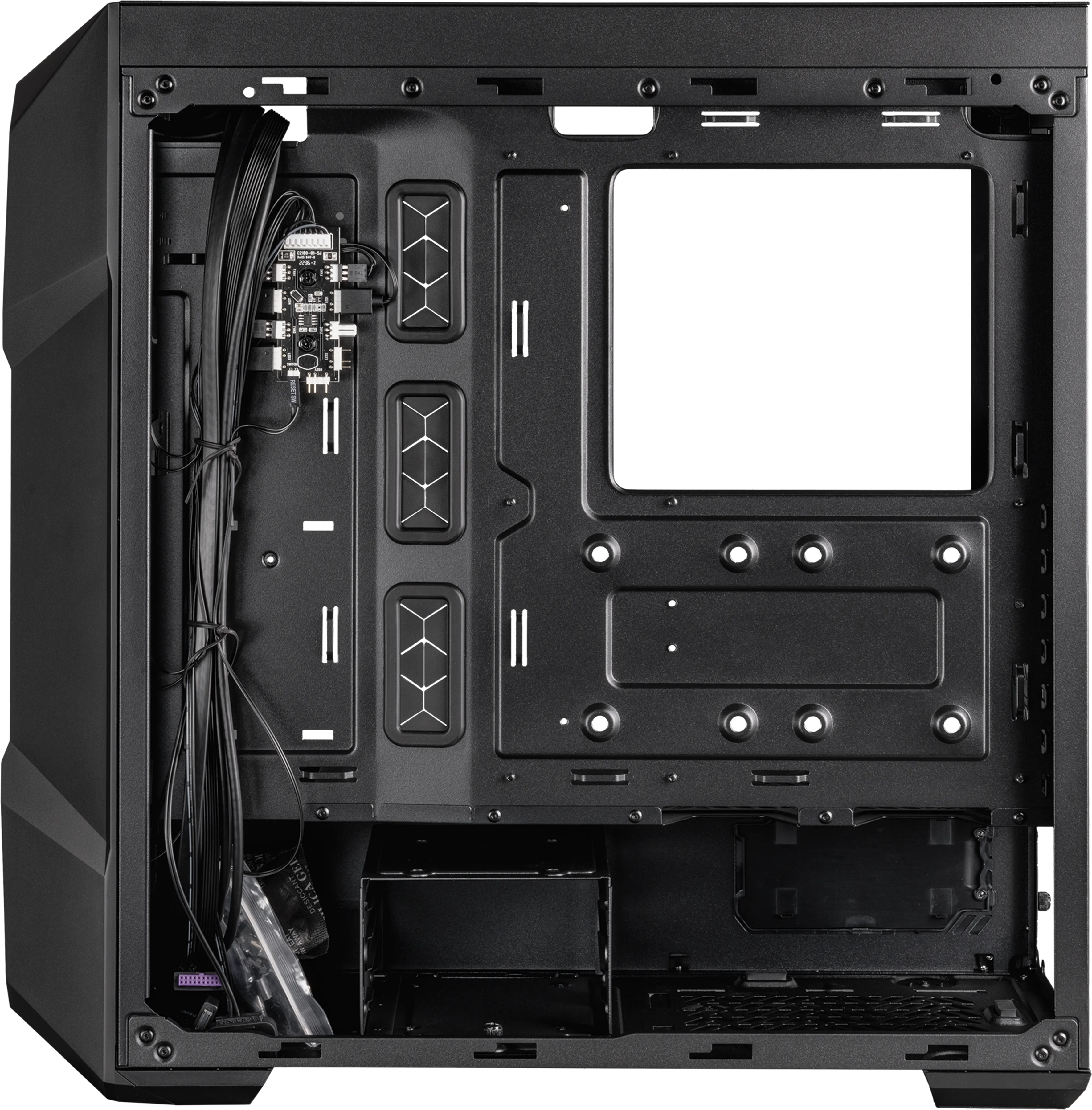 Boitier Moyen Tour ATX Cooler Master MasterBox TD500 Mesh V2 avec panneau vitré (Noir)