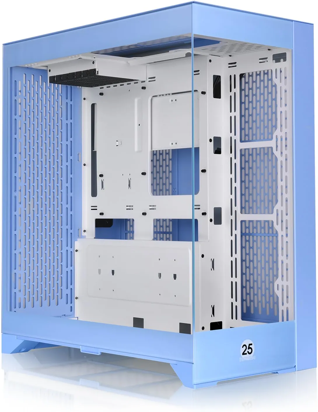 Boitier Moyen Tour E-ATX Thermaltake Centralized Thermal Efficiency E600 MX avec panneaux vitrés (Bleu)