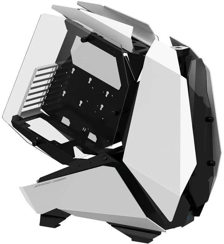 Boitier Grand Tour E-ATX Jonsbo Mod5 RGB avec panneaux vitrés (Blanc)