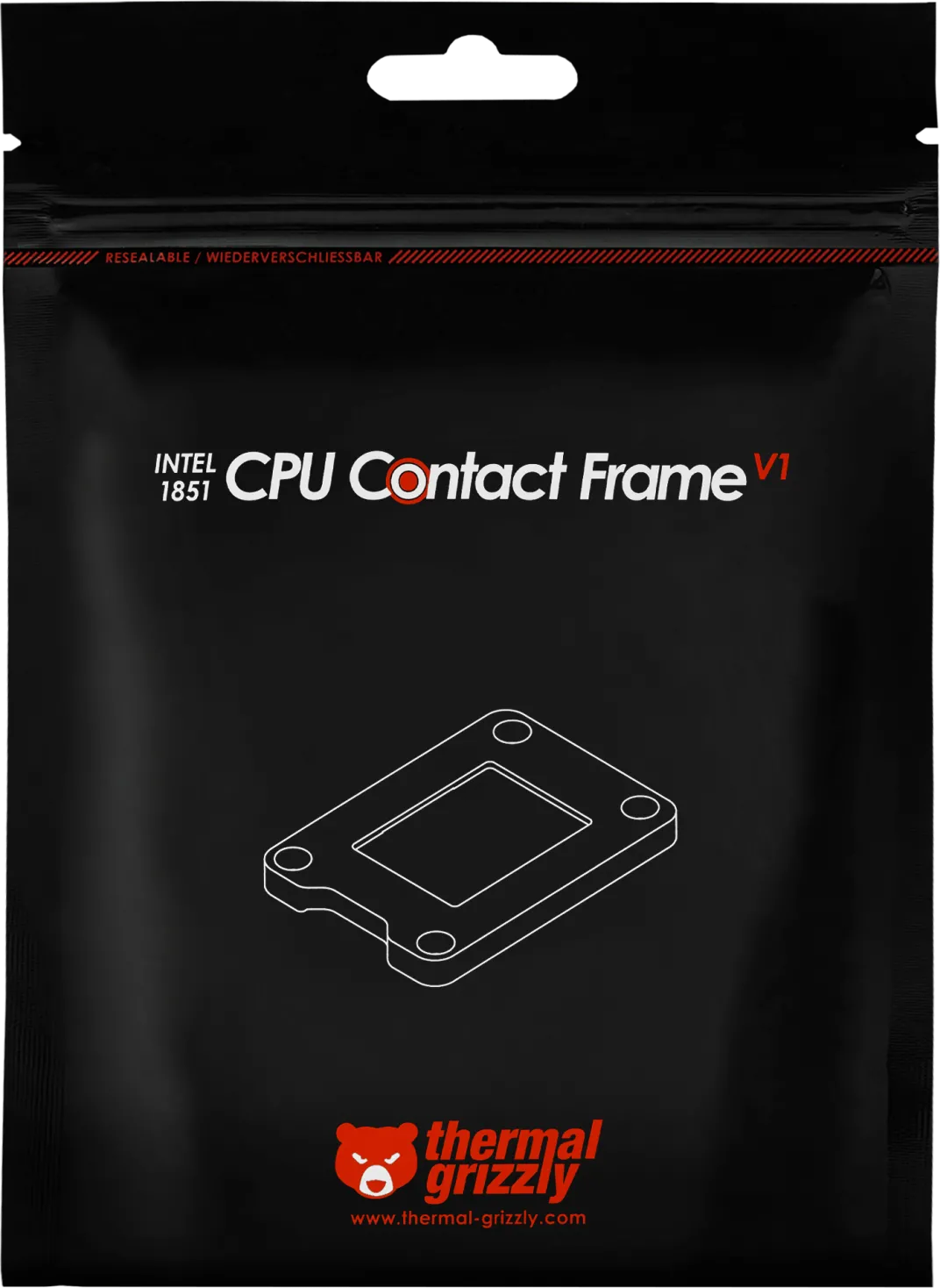 Cadre de fixation CPU Thermal Grizzly Contact Frame pour Socket 1851
