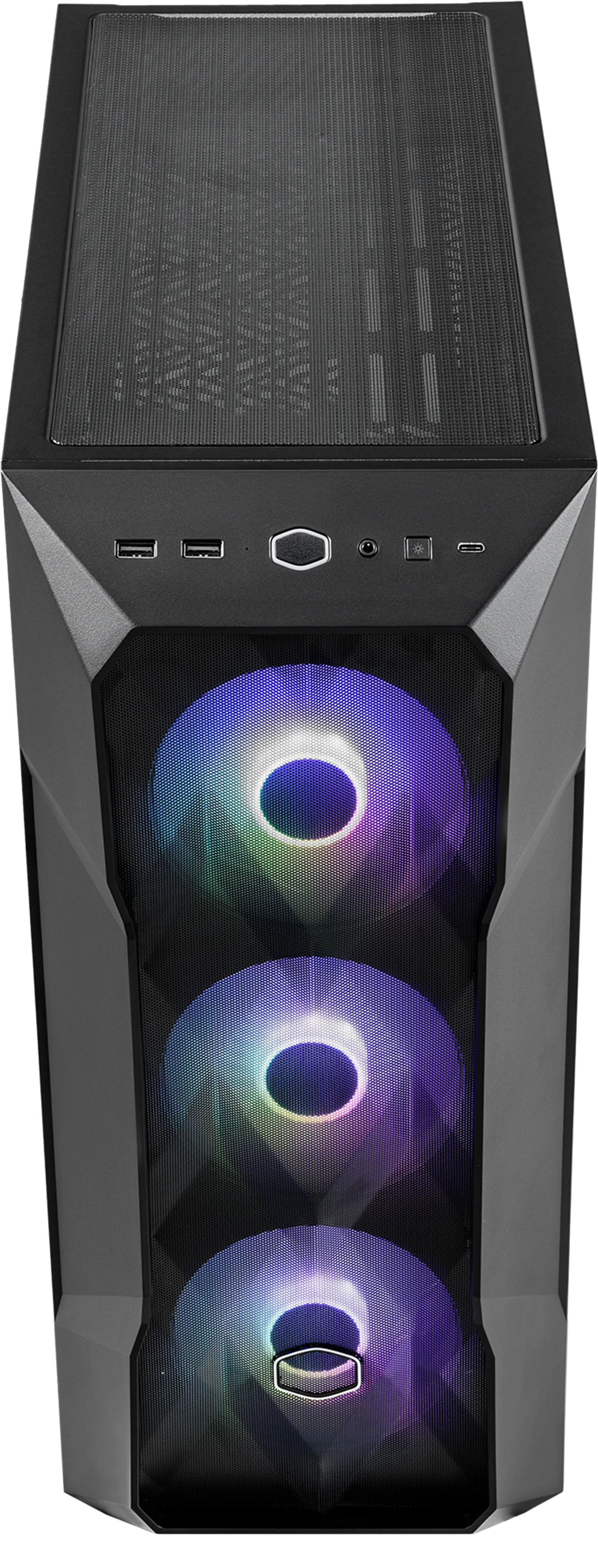 Boitier Moyen Tour ATX Cooler Master MasterBox TD500 Mesh V2 avec panneau vitré (Noir)