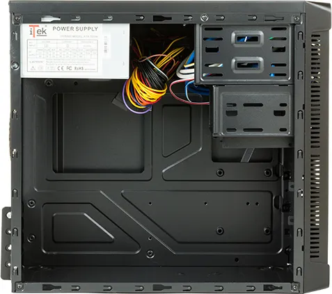 Boitier Mini Tour Micro ATX iTek River + Alimentation 500W (Noir)