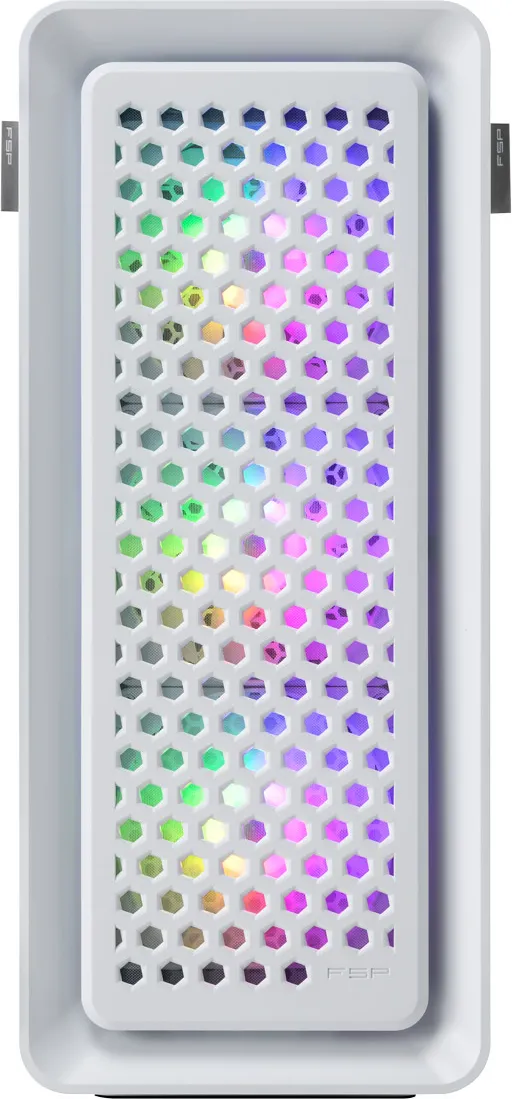 Boitier Grand Tour ATX FSP CUT593A RGB avec panneau vitré (Blanc)