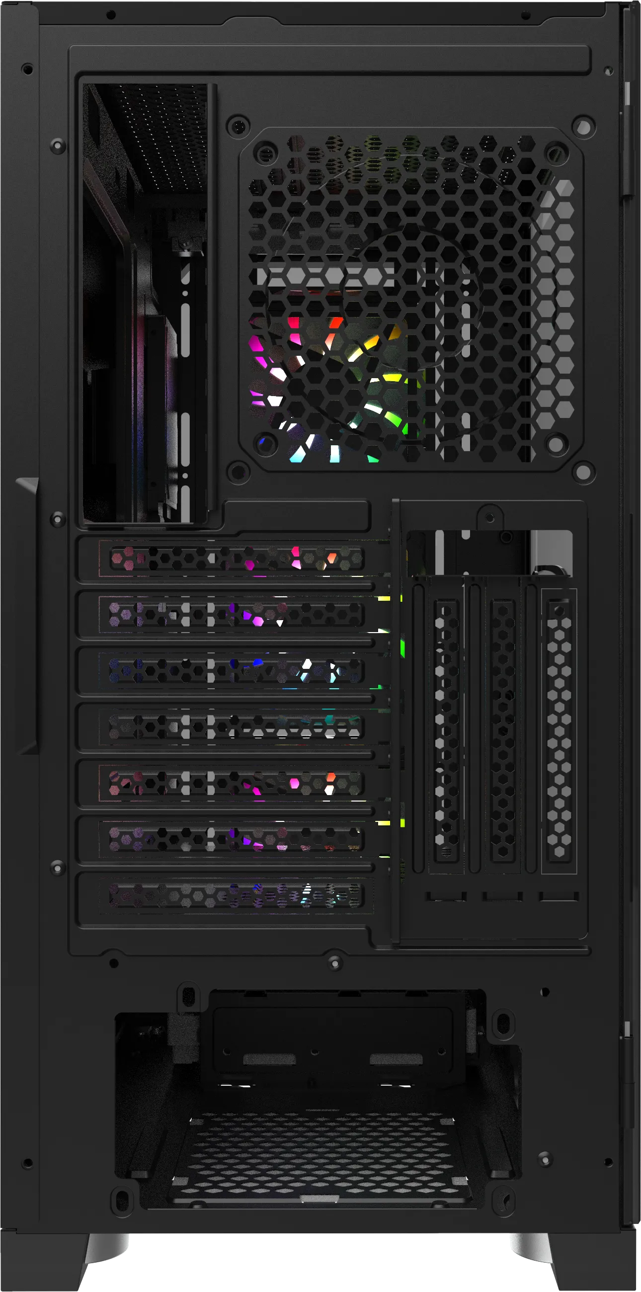 Boitier Moyen Tour ATX Gamdias Talos E2 Elite RGB avec panneaux vitrés (Noir)