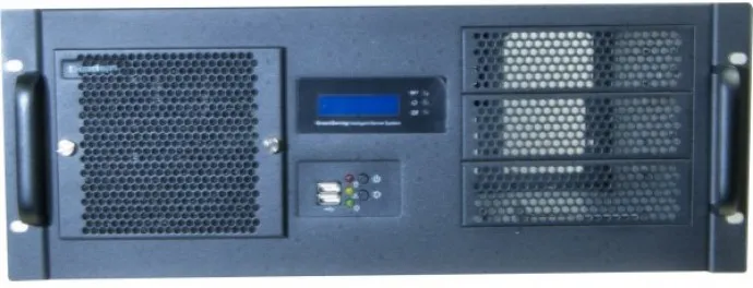 Boîtier Serveur rackable 4U ATX (Noir)