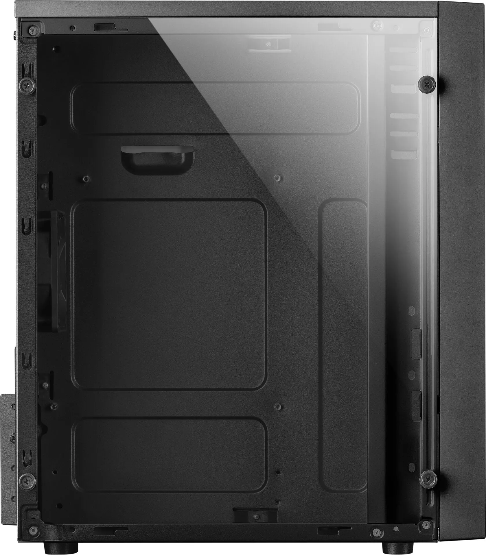 Boitier Mini Tour Micro ATX Mars Gaming MCM RGB avec panneau vitré (Noir)