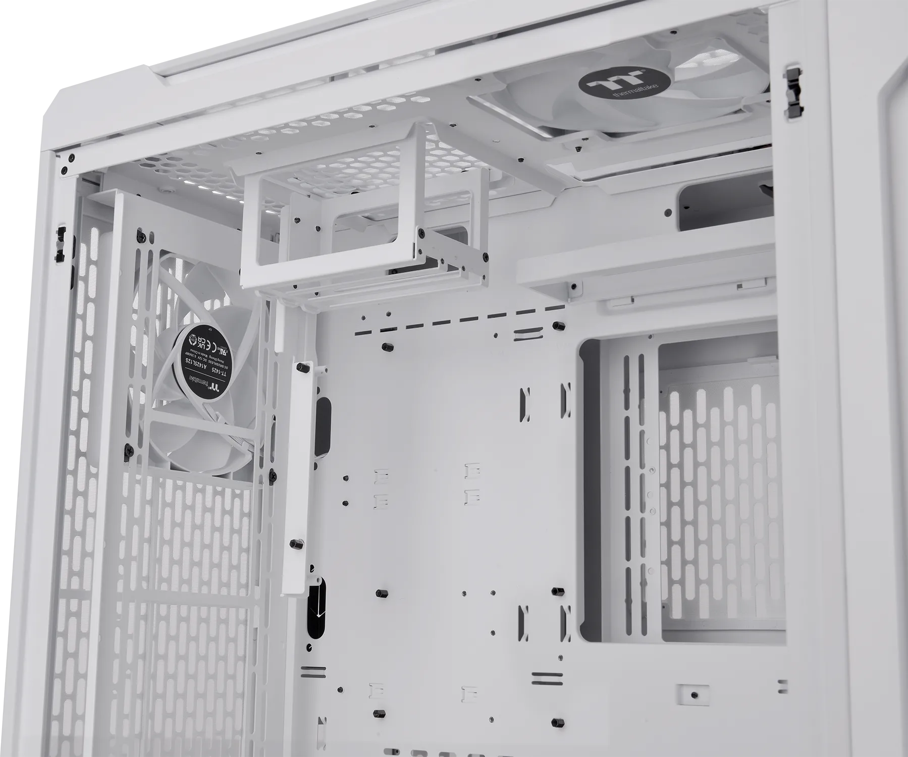 Boitier Moyen Tour E-ATX Thermaltake Centralized Thermal Efficiency C700 Air avec panneaux vitrés (Blanc)