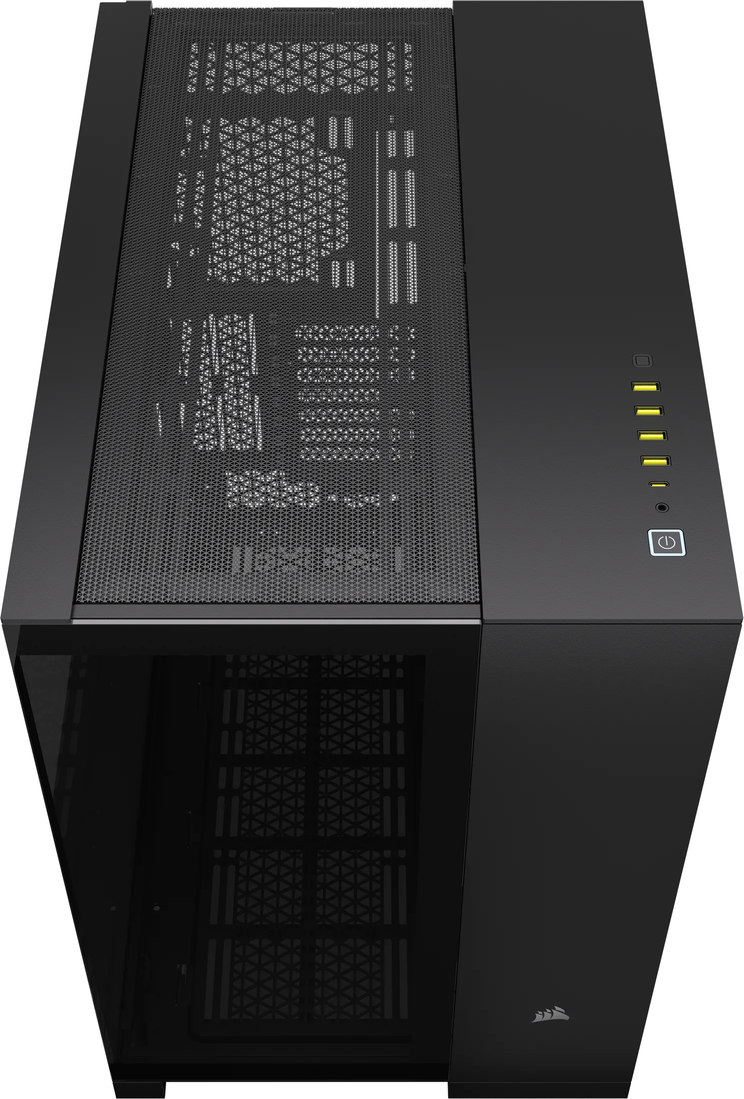 Boitier Moyen Tour E-ATX Corsair 6500X avec panneaux vitrés (Noir)