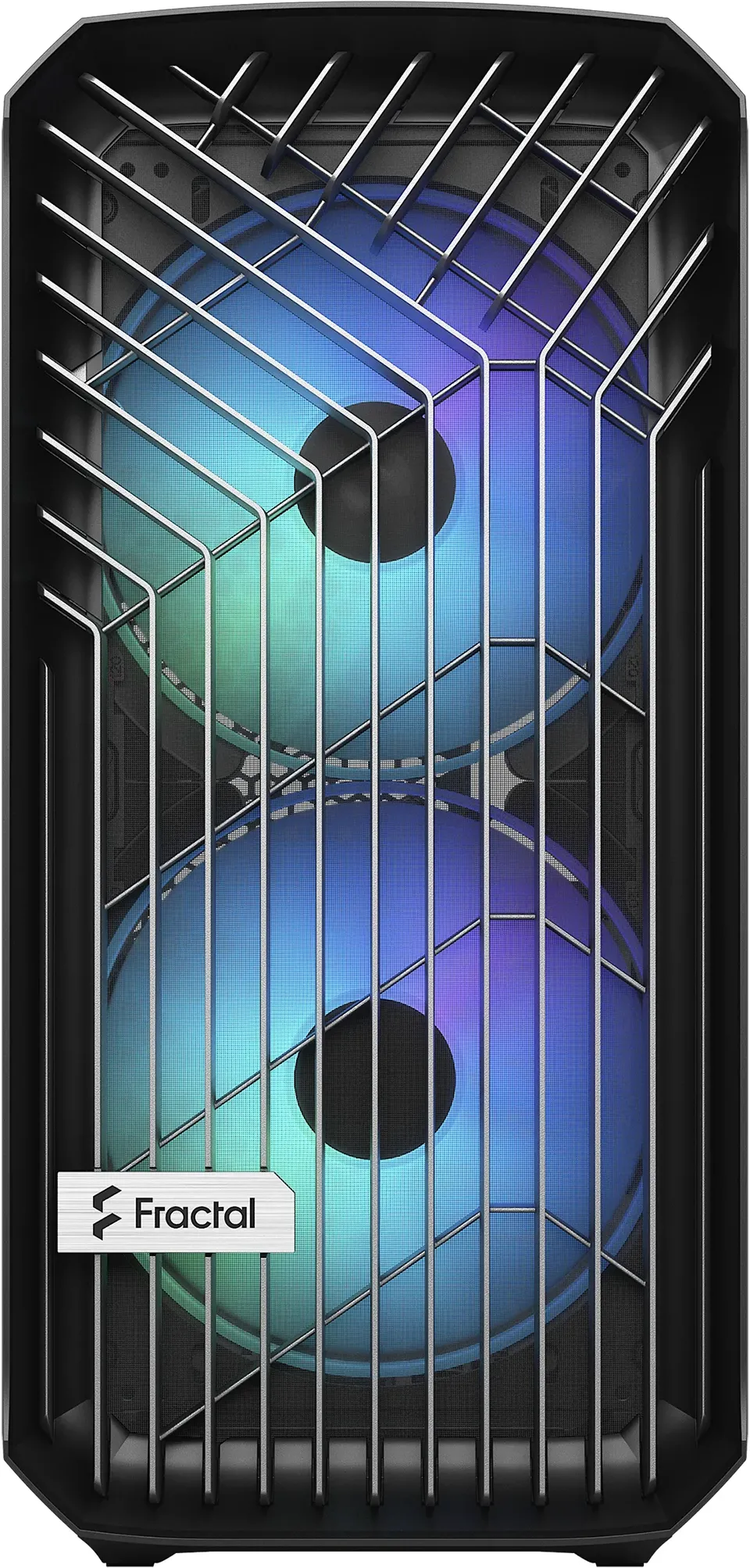 Boitier Moyen Tour E-ATX Fractal Design Torrent Compact RGB avec panneaux vitrés (Noir)