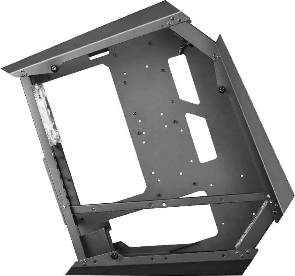 Boitier Moyen Tour ATX Mars Gaming MC51 RGB avec panneaux vitrés (Noir)