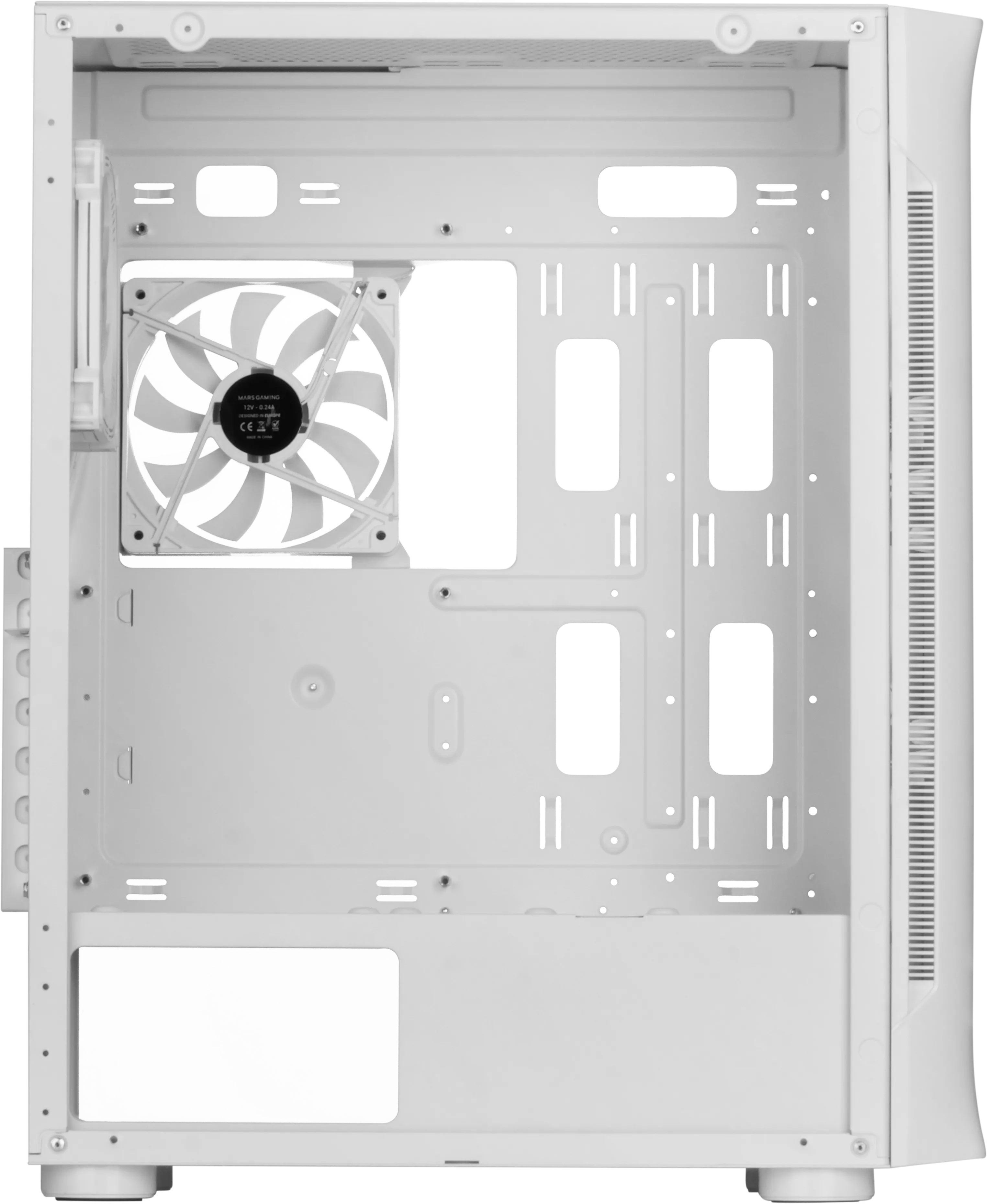 Boitier Grand Tour E-ATX Mars Gaming MC-Neo RGB avec panneau vitré (Blanc)