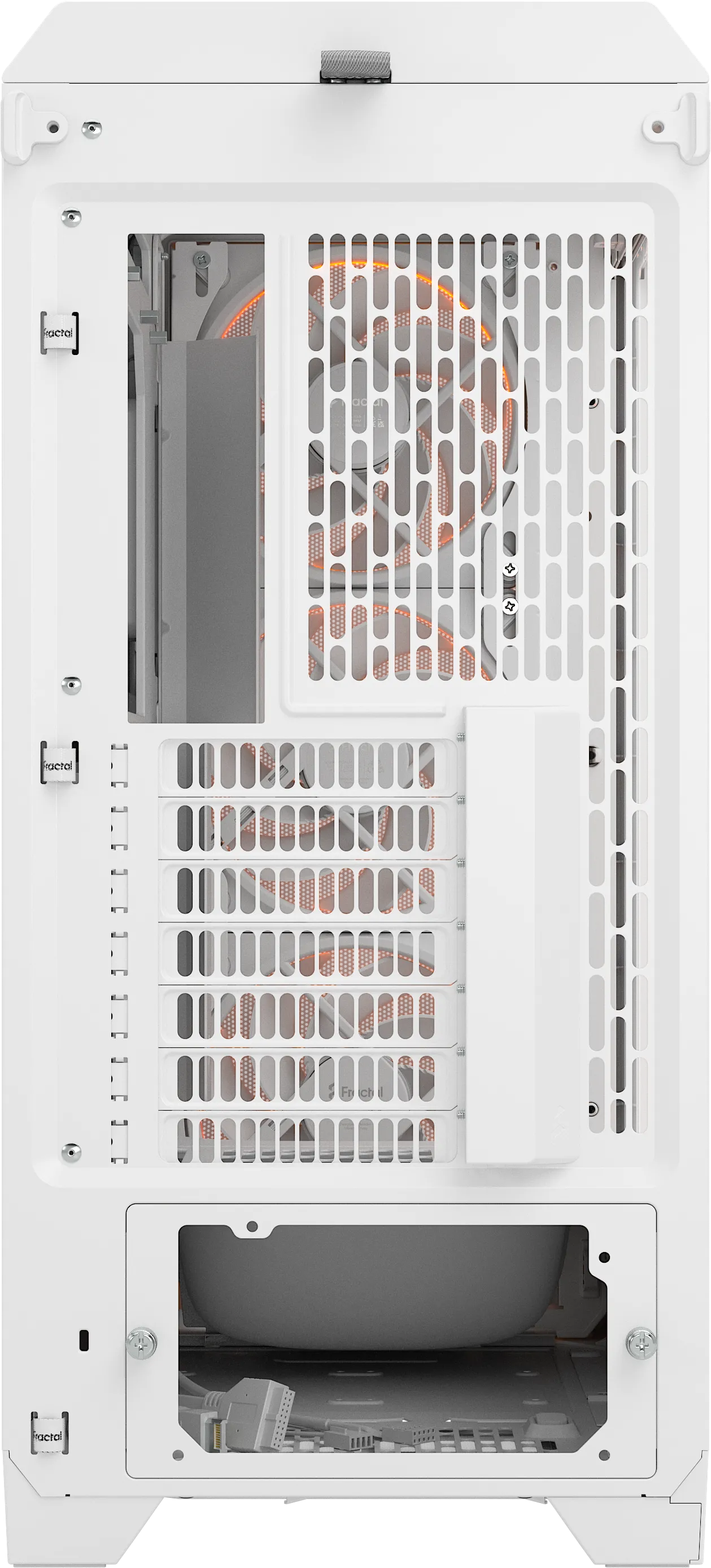 Boitier Moyen Tour ATX Fractal Design Meshify 3 Ambience Pro RGB avec panneau vitré (Blanc)