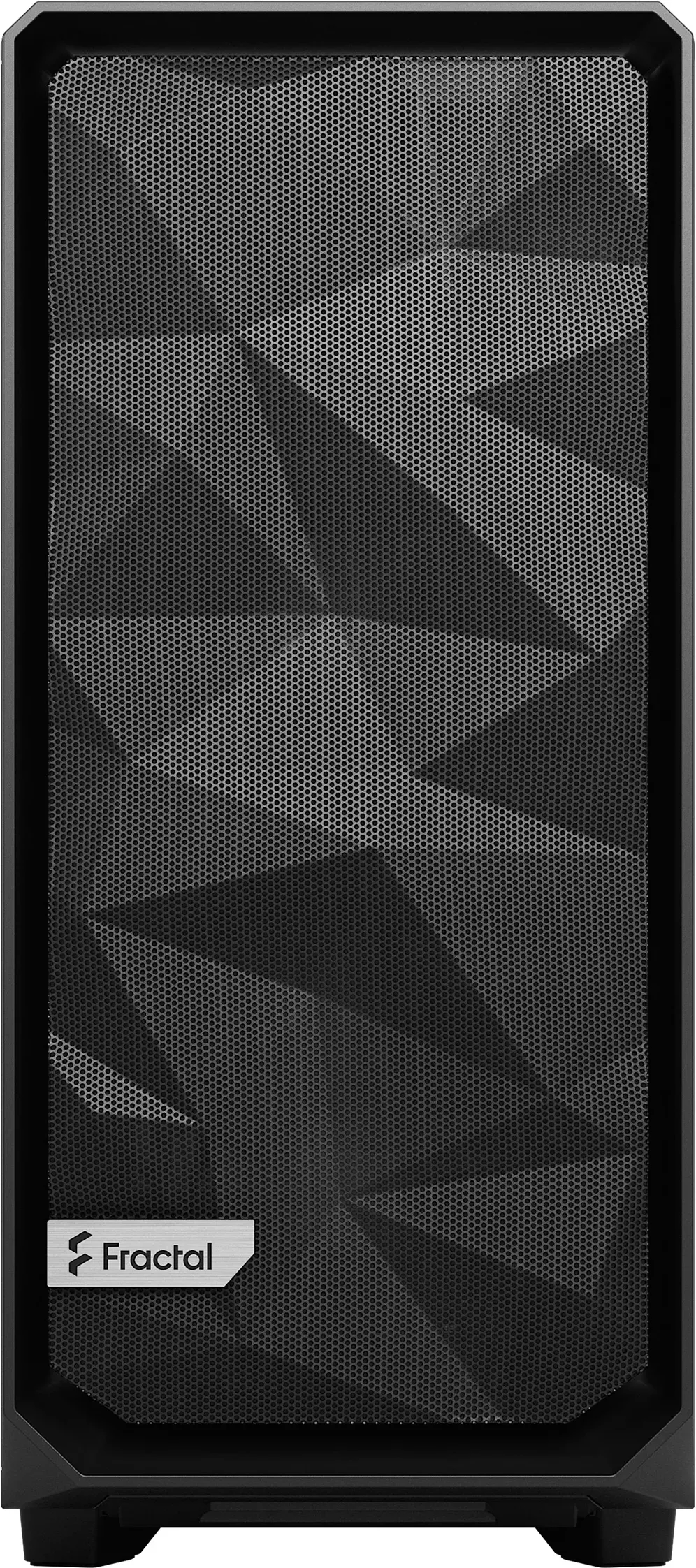 Boitier Moyen Tour ATX Fractal Design Meshify 2 Compact avec panneau vitré (Noir)