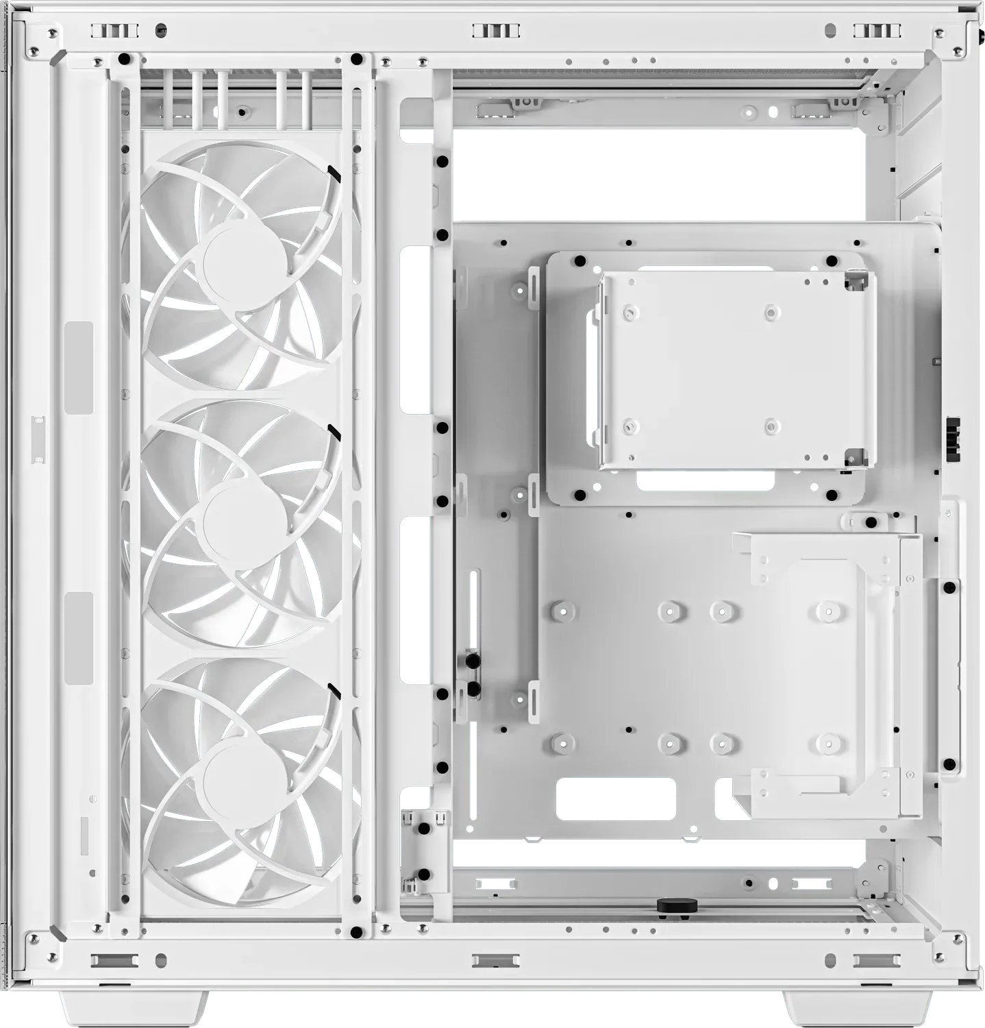 Boitier Moyen Tour ATX DeepCool CH780 RGB avec panneaux vitrés (Blanc)