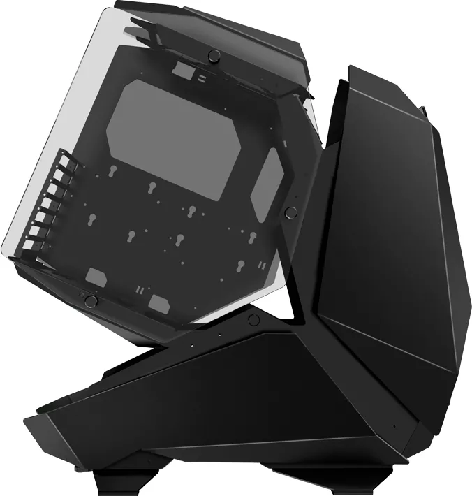 Boitier Grand Tour E-ATX Jonsbo Mod5 RGB avec panneaux vitrés (Noir)