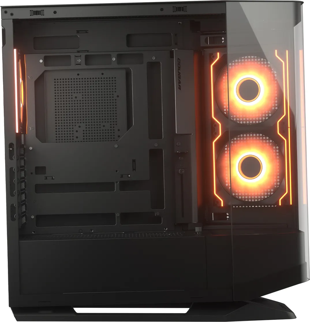 Boitier Moyen Tour E-ATX Cougar FV270 RGB avec panneaux vitrés (Noir)