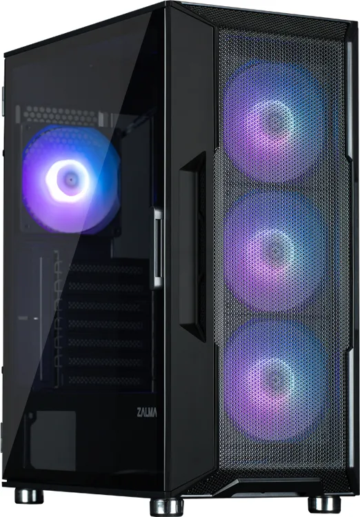 Boitier Moyen Tour ATX Zalman I3 Neo aRGB avec panneau vitré (Noir)